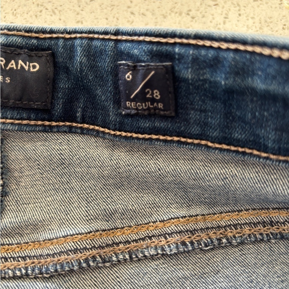 Lucky Brand Sweet Boot Jeans Womens 6/28R 5-Pocket Whisker Western Stretch Denim - Picture 11 of 16